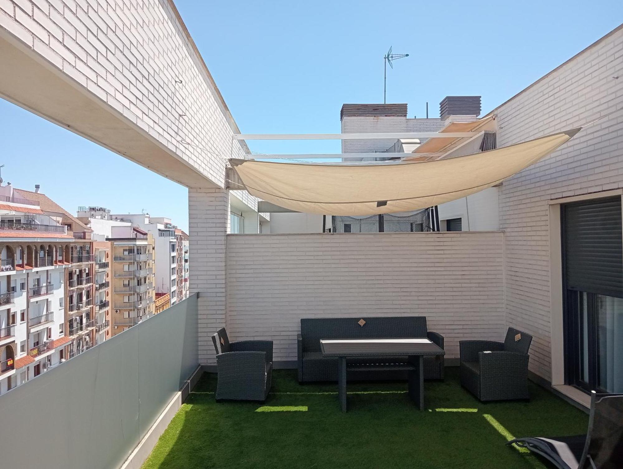 Апартаменти Atico Centro ,Parking Edificio Incluido Уельва Екстер'єр фото